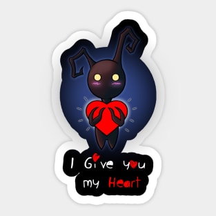 I give you my heart Sticker